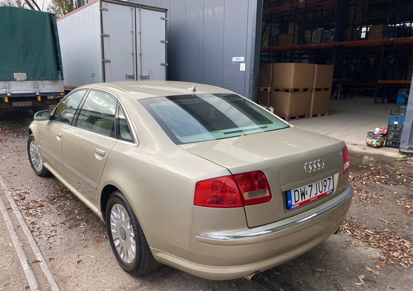 Audi A8 cena 29000 przebieg: 413000, rok produkcji 2005 z Wrocław małe 106